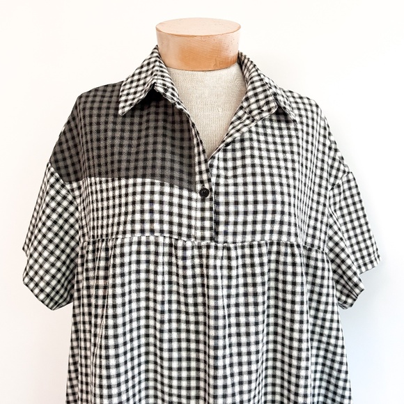 {Intentionally Blank} Gingham Print Dress - Picture 2 of 15